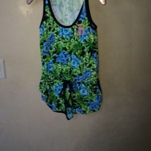 Juicy Couture floral size small romper